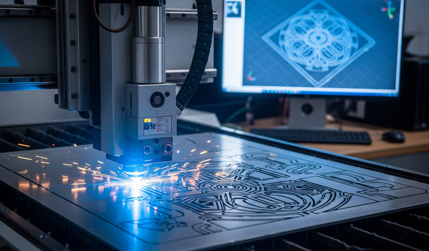 Precision Laser Cutting: Transforming Complex DXFs into Metal Art