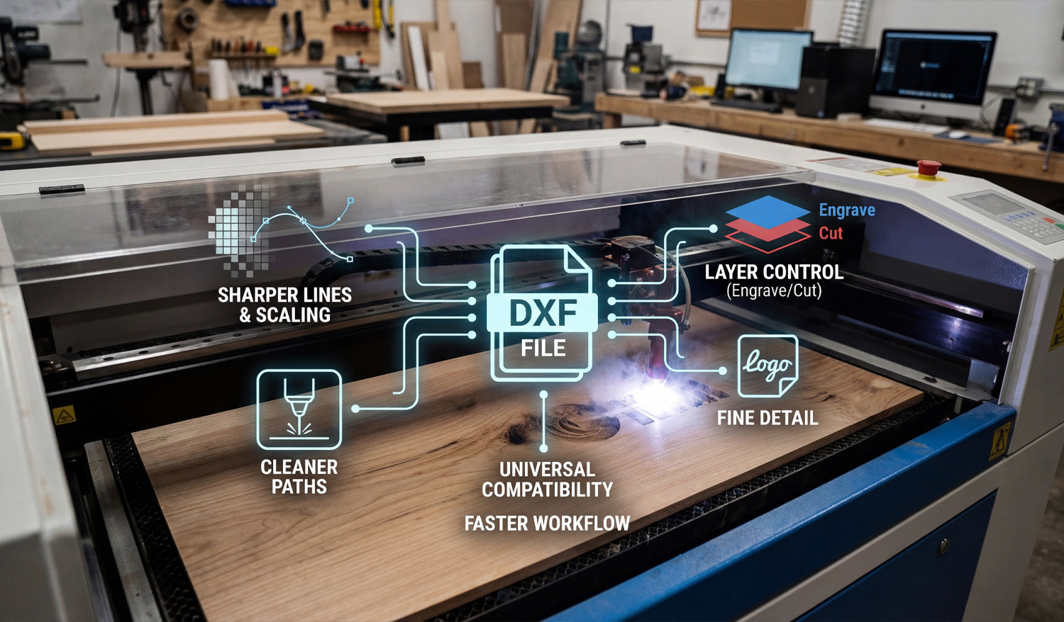 Why You Should Use DXF Files for Your CNC Laser Engraving Projects
