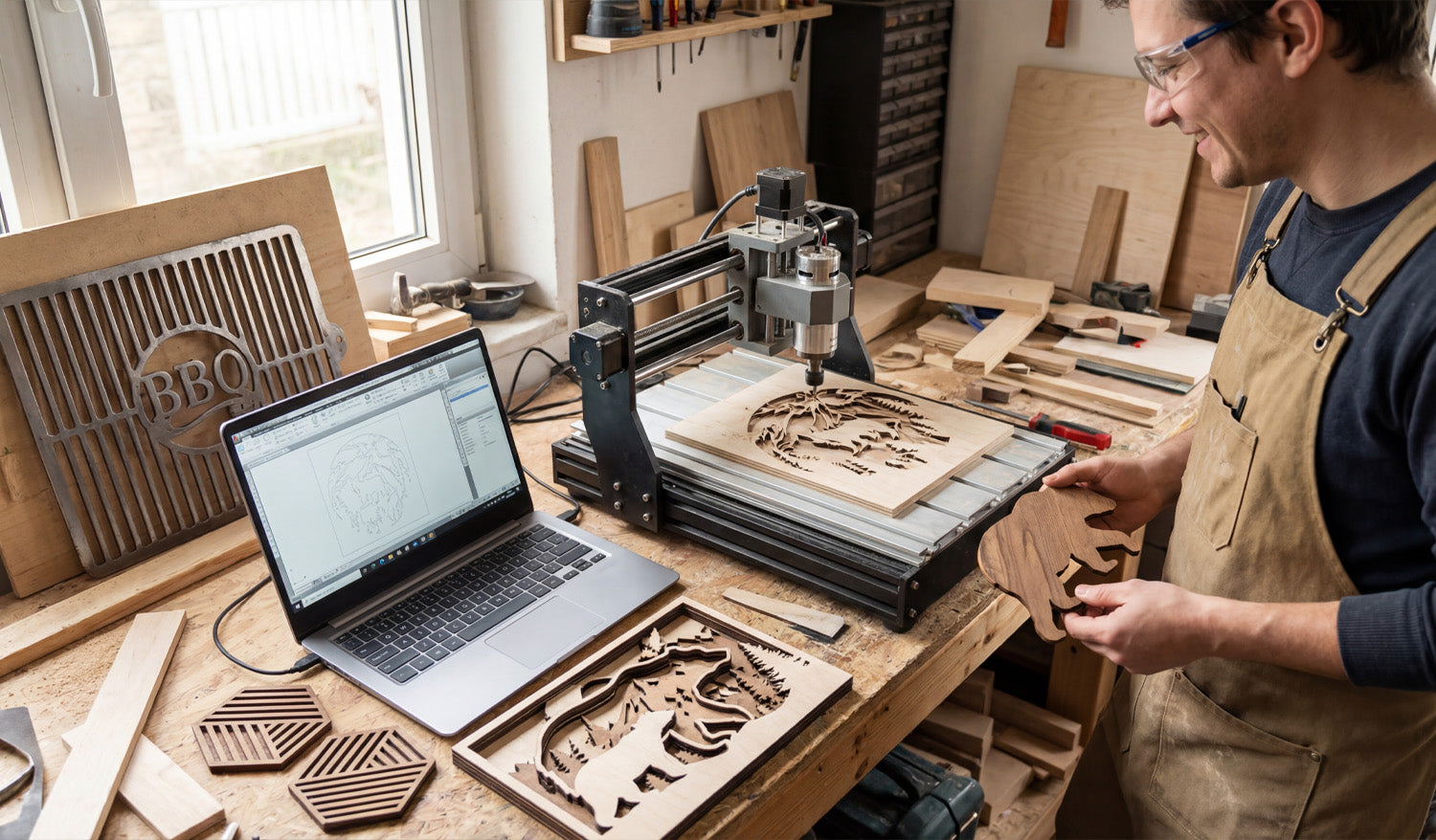 CNC for Hobbyists: How to Use DXF Files for Personal Projects