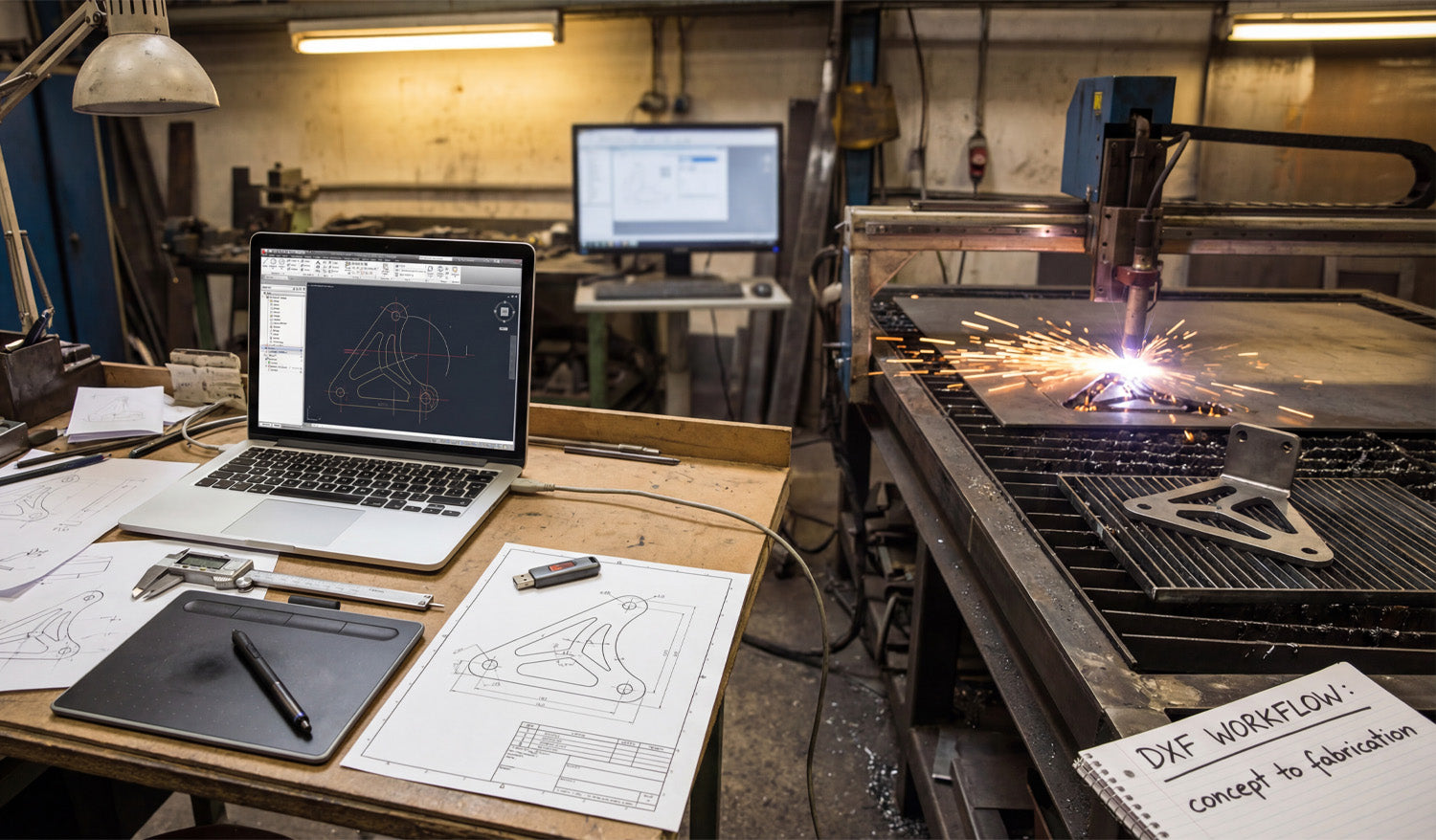 From Concept to Fabrication: Mastering the DXF Workflow for CNC Cutting