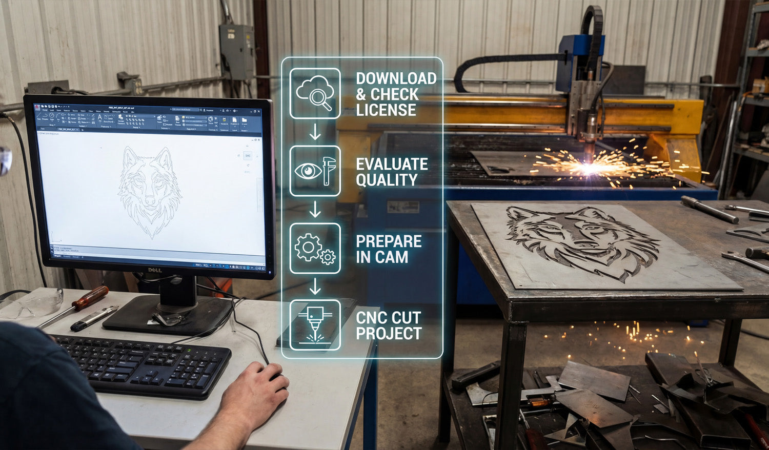 From Screen to Sparks: The Ultimate CNC Workflow Guide