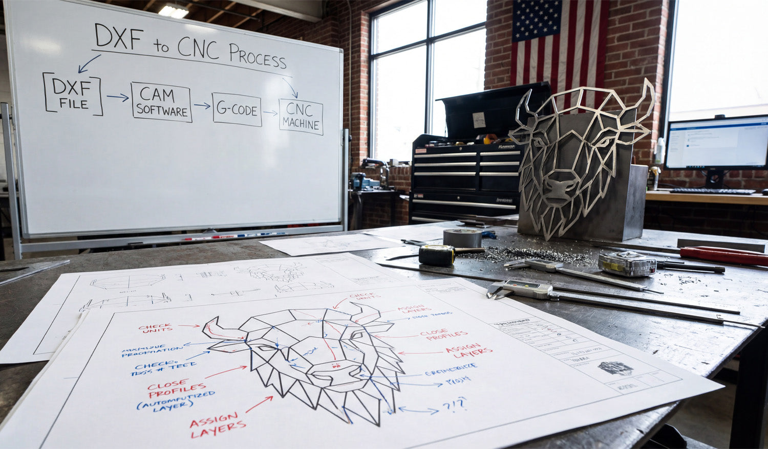 From Screen to Steel: Mastering the DXF to CNC Process