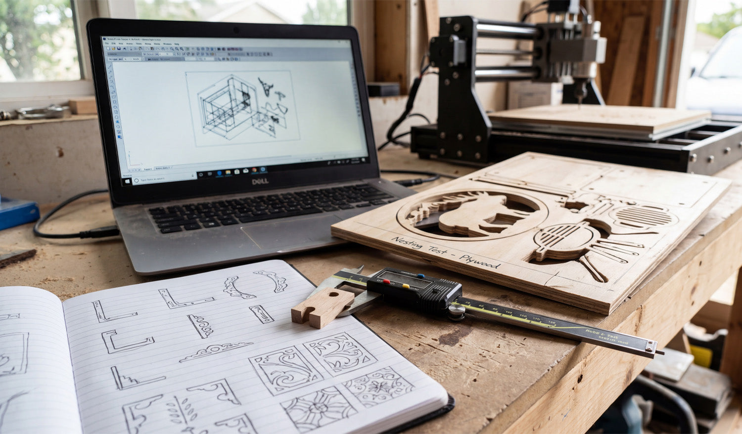 From Sketch to Scale: Prototyping and Nesting for CNC Success