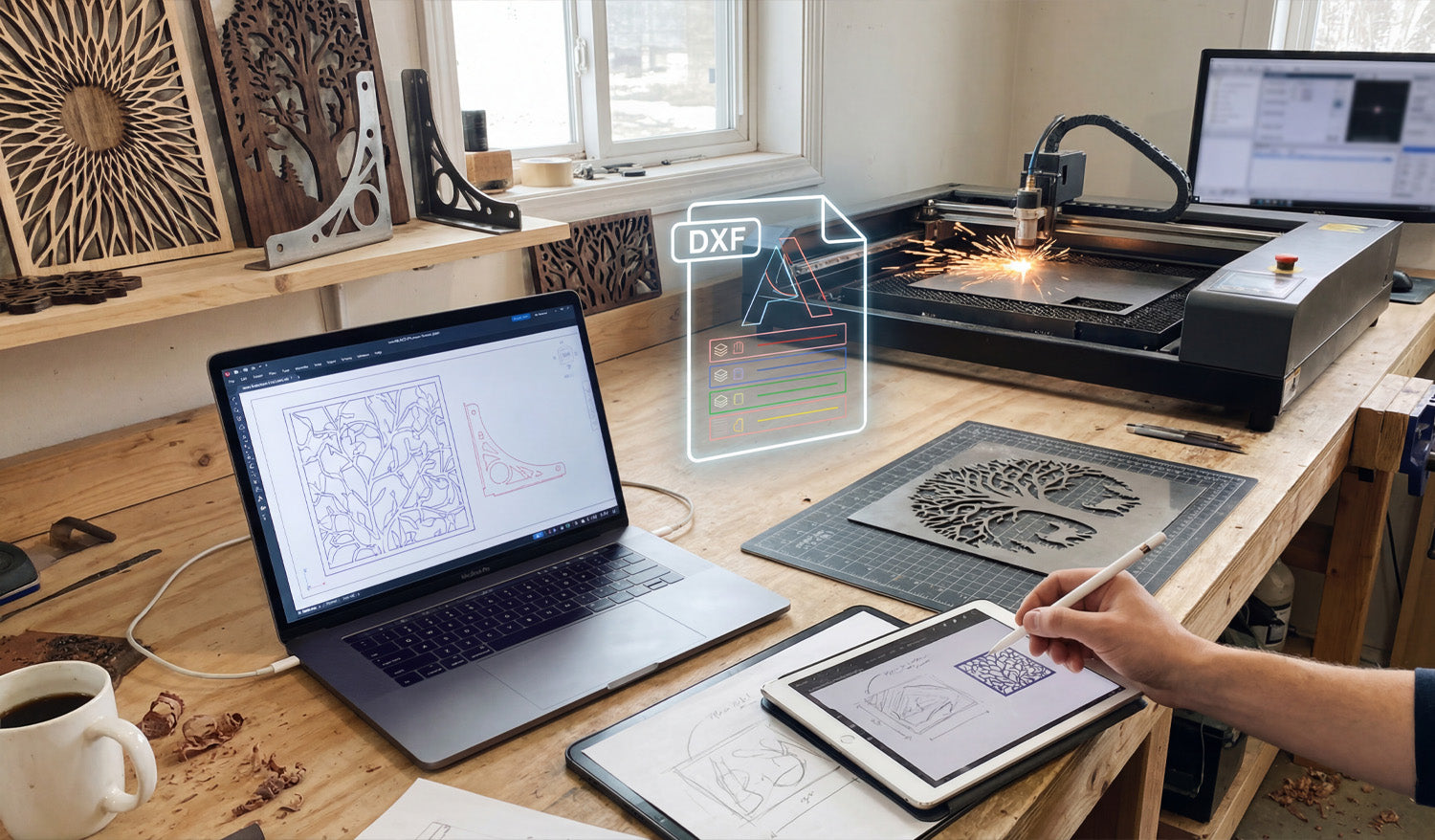 From Sketch to Steel: Mastering the DXF Design Workflow for CNC