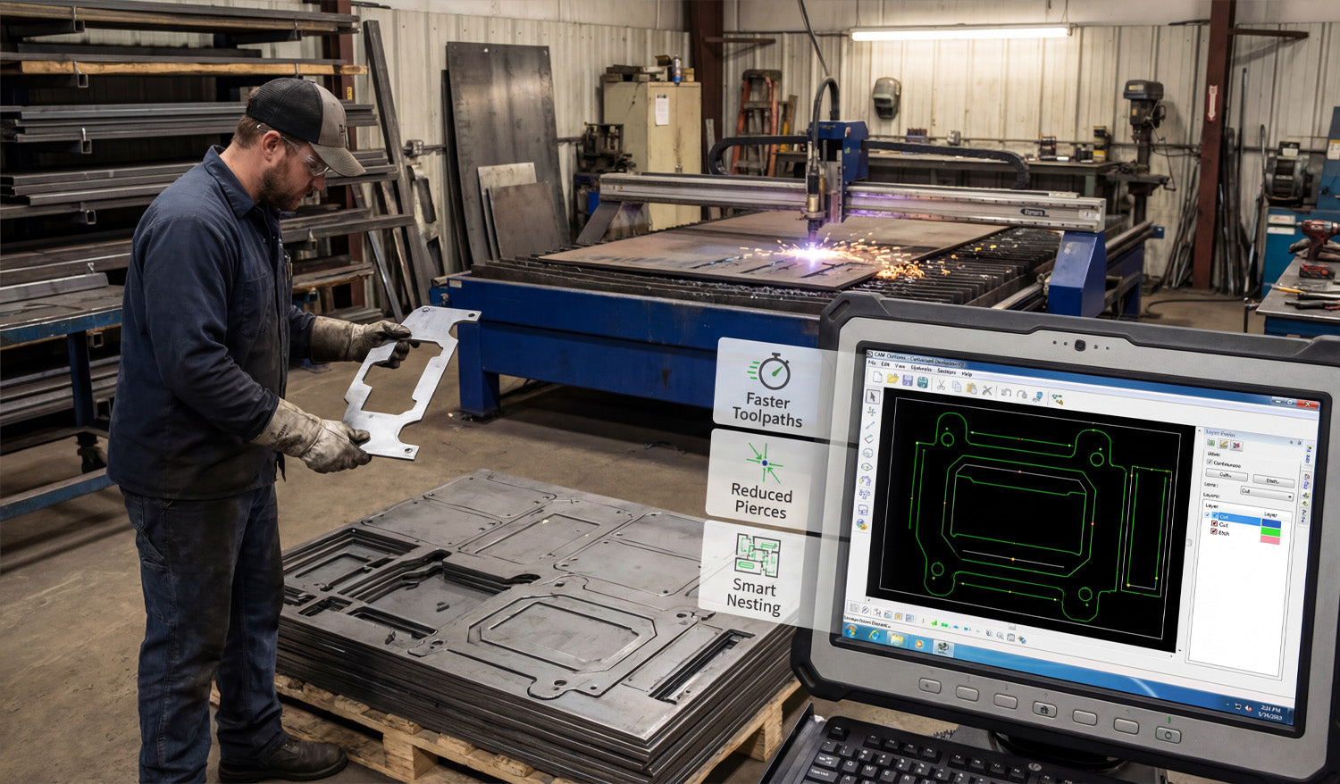 How DXF Files Can Improve the Efficiency of Your CNC Plasma Cutter