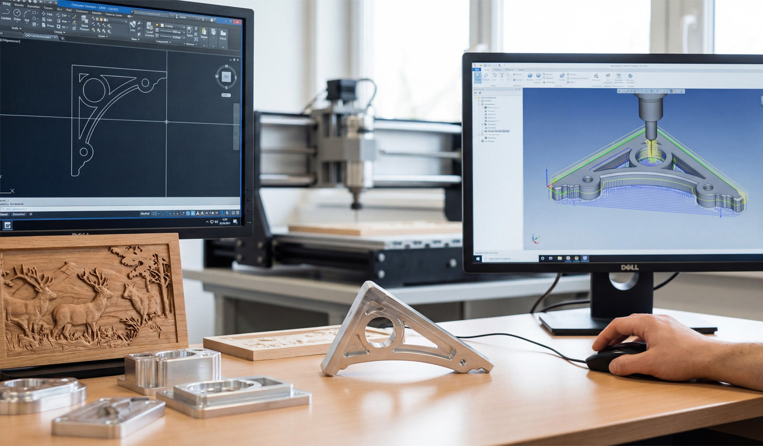How to Create 3D CNC Models from DXF Files