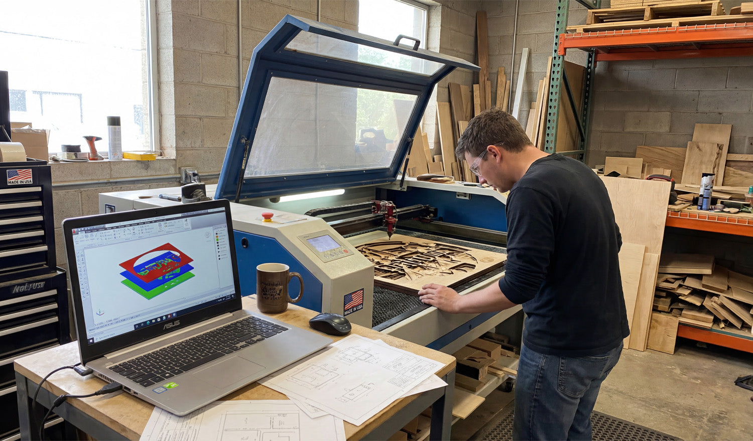 How to Create Multi-Layered DXF Files for CNC Laser Projects