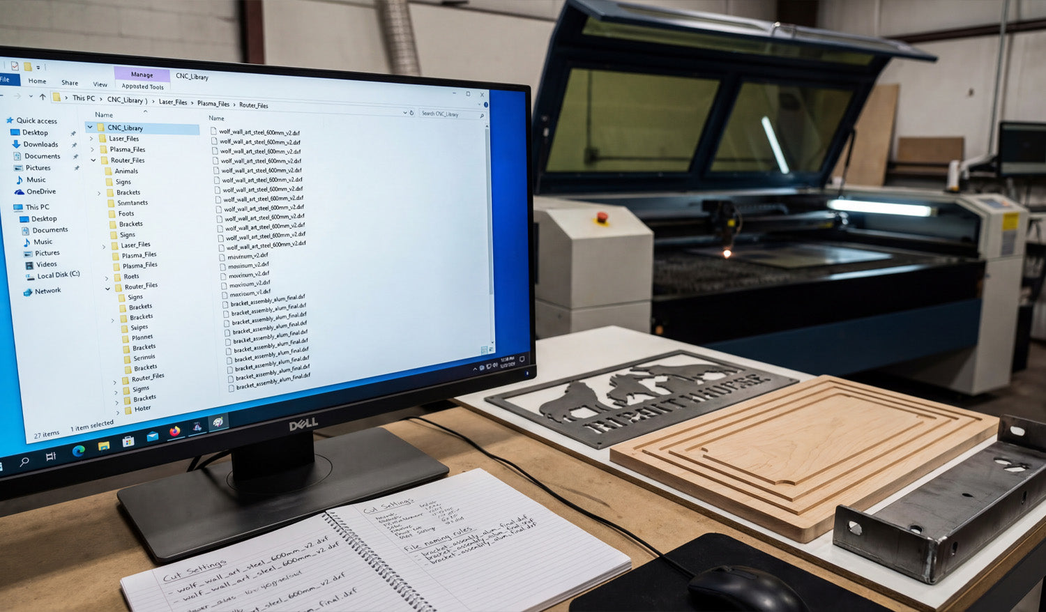 How to Organize Your DXF Files for Efficient CNC Cutting