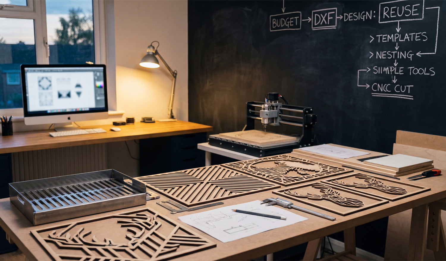 The Efficient Workshop: Mastering Reuse, Nesting, and DXF Workflows