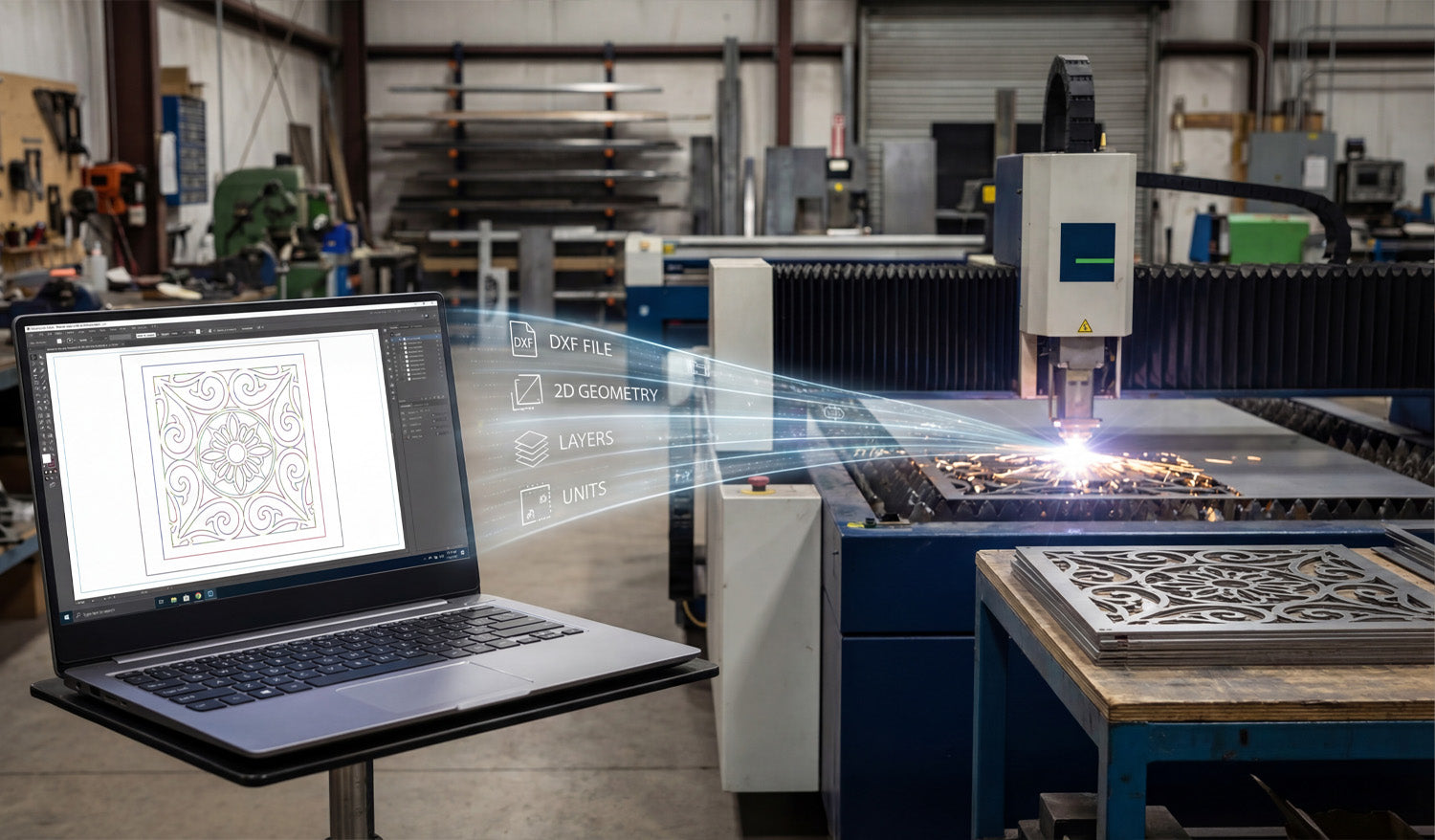 Understanding the Role of DXF Files in CNC Cutting Machines
