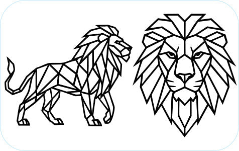 Geometric Lion