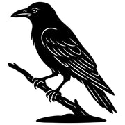 American Crow DXF File – CNC Cutting Design | ABCROW130