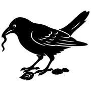 American Crow DXF File – CNC Cutting Design | ABCROW14