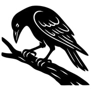 American Crow DXF File – CNC Cutting Design | ABCROW143
