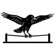 American Crow DXF File – CNC Cutting Design | ABCROW160