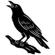 American Crow DXF File – CNC Cutting Design | ABCROW165