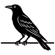 American Crow DXF File – CNC Cutting Design | ABCROW17