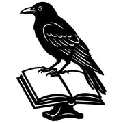 American Crow DXF File – CNC Cutting Design | ABCROW188