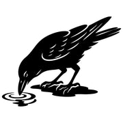 American Crow DXF File – CNC Cutting Design | ABCROW21