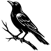 American Crow DXF File – CNC Cutting Design | ABCROW24