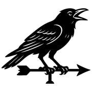 American Crow DXF File – CNC Cutting Design | ABCROW27