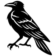 American Crow DXF File – CNC Cutting Design | ABCROW204