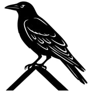 American Crow DXF File – CNC Cutting Design | ABCROW239