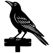 American Crow DXF File – CNC Cutting Design | ABCROW251