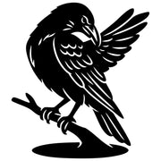 American Crow DXF File – CNC Cutting Design | ABCROW263