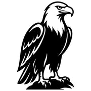 Bald Eagle DXF File – CNC Cutting Design | ABEAGLE2
