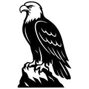 Bald Eagle DXF File – CNC Cutting Design | ABEAGLE105
