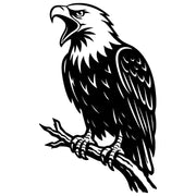 Bald Eagle DXF File – CNC Cutting Design | ABEAGLE118
