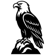 Bald Eagle DXF File – CNC Cutting Design | ABEAGLE124