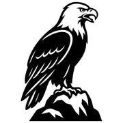 Bald Eagle DXF File – CNC Cutting Design | ABEAGLE126