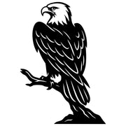 Bald Eagle DXF File – CNC Cutting Design | ABEAGLE149