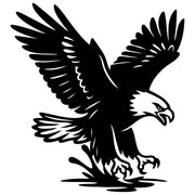 Bald Eagle DXF File – CNC Cutting Design | ABEAGLE151