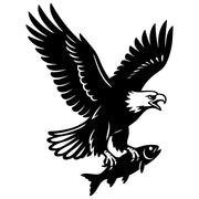 Bald Eagle DXF File – CNC Cutting Design | ABEAGLE155