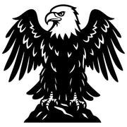 Bald Eagle DXF File – CNC Cutting Design | ABEAGLE164