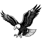 Bald Eagle DXF File – CNC Cutting Design | ABEAGLE40