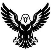 Bald Eagle DXF File – CNC Cutting Design | ABEAGLE55