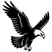 Bald Eagle DXF File – CNC Cutting Design | ABEAGLE67