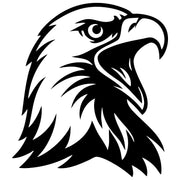 Bald Eagle Head DXF File – CNC Cutting Design | ABEAGLE129