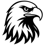 Bald Eagle Head DXF File – CNC Cutting Design | ABEAGLE131