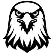 Bald Eagle Head DXF File – CNC Cutting Design | ABEAGLE134