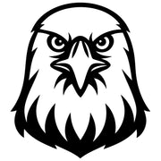 Bald Eagle Head DXF File – CNC Cutting Design | ABEAGLE135