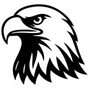 Bald Eagle Head DXF File – CNC Cutting Design | ABEAGLE139