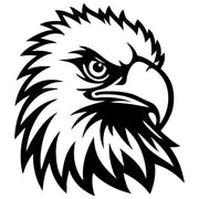 Bald Eagle Head DXF File – CNC Cutting Design | ABEAGLE173