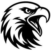 Bald Eagle Head DXF File – CNC Cutting Design | ABEAGLE49