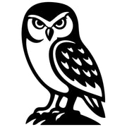 Burrowing Owl DXF File – CNC Cutting Design | ABOWL6