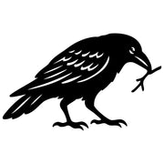 Common Raven DXF File – CNC Cutting Design | ABCROW122